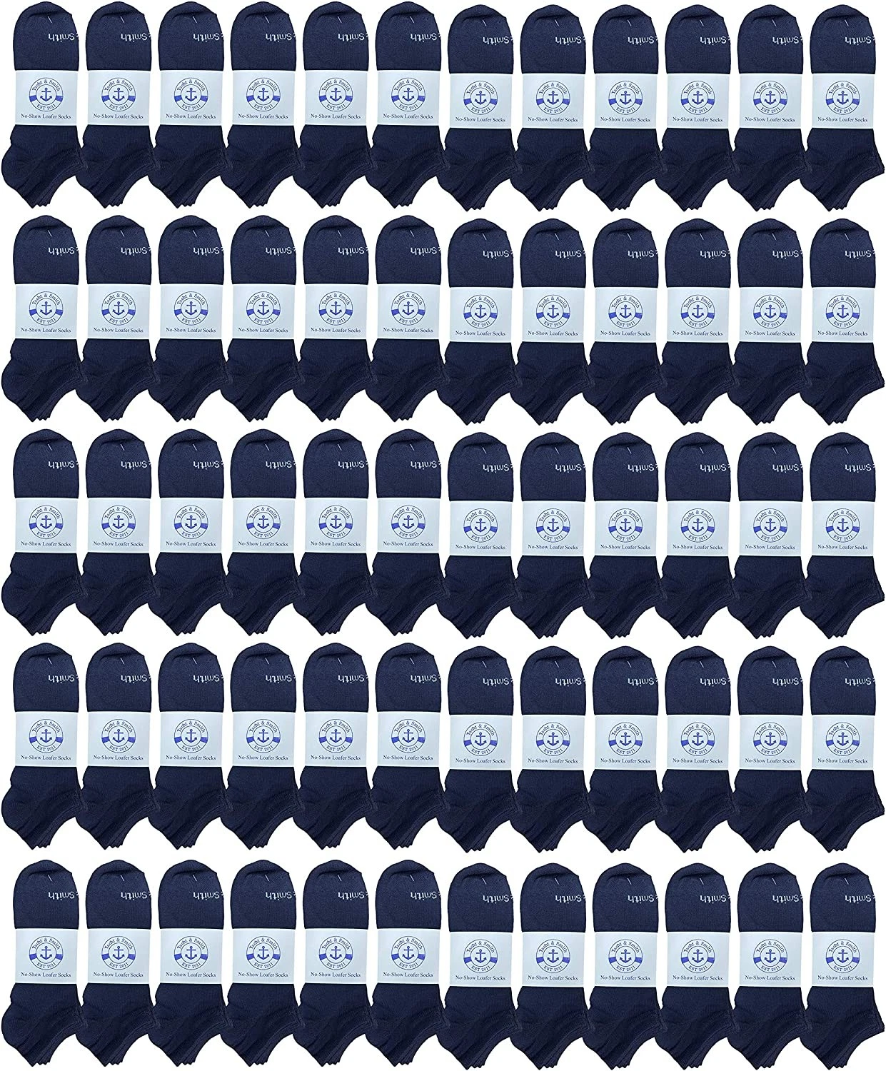 240 Pair Yacht & Smith Low Cut Socks Thin Comfortable Lightweight Sport Socks