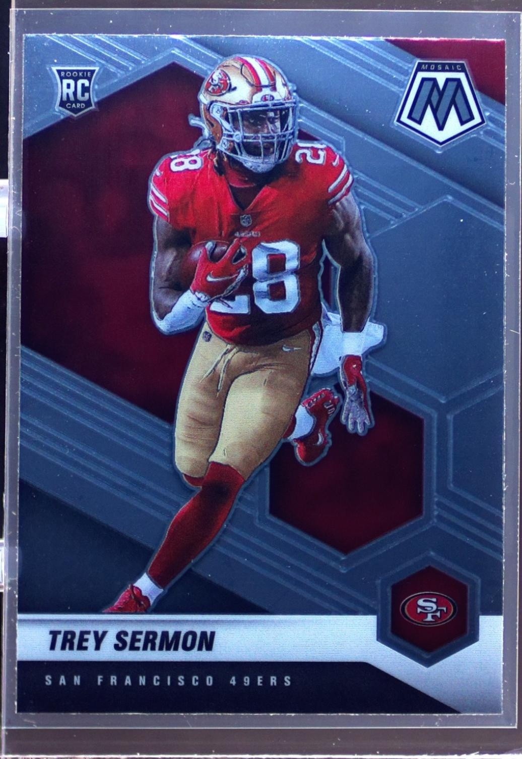 2021 Mosaic Trey Sermon RC #324 49ers