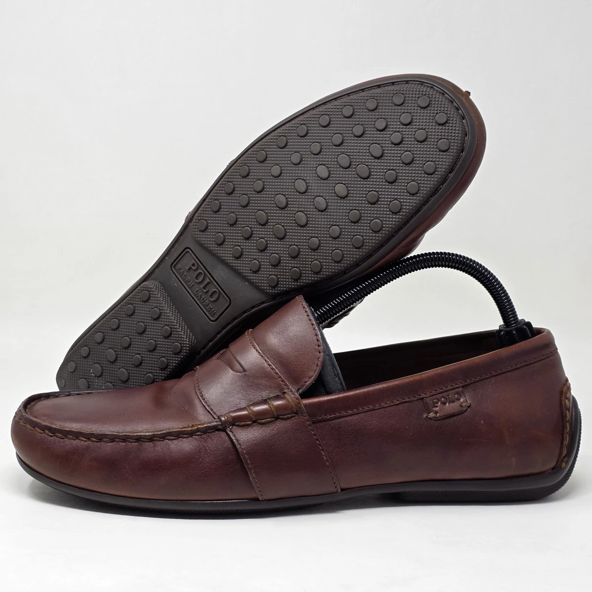 Ralph Lauren M Loafer Leather Upper Casual Shoes for Men for sale