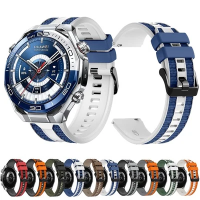 Correa de silicona de repuesto para reloj pulsera deportiva Huawei Watch Ultimate 2