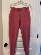 NEW Mandala Women's Jogger Scrub Pants Size Small Jaipur Pink Equa-Tek Nursing