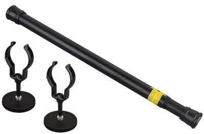Mutuactor 1pcs Magnetic Curtain Rods for Metal Doors,strong Magnetic Mount Door