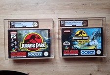 ebay® Auktion 358802465709 | SUPER NINTENDO,SNES,JURASSIC PARK 1 & 2,CIB,PAL,deutsch,GIG,Set. Thumbnail of ebay® auction 358802465709 | SUPER NINTENDO,SNES,JURASSIC PARK 1 & 2,CIB,PAL,deutsch,GIG,Set.