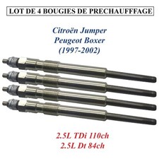 Bougies de préchauffage Citroen JUMPER
