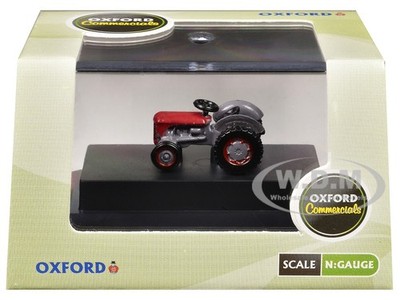 FERGUSON TRACTOR RED & GRAY 1/148 (N) SCALE DIECAST MODEL BY OXFORD NTEA002