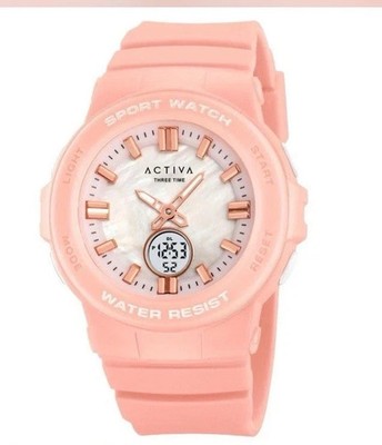 Activa X Invicta Digital Unisex Pink Watch 43.2mm Brand New