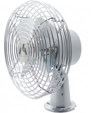 Universal 6 Chrome Fan Steel Blade 12v Heavy Duty New-free Shipping
