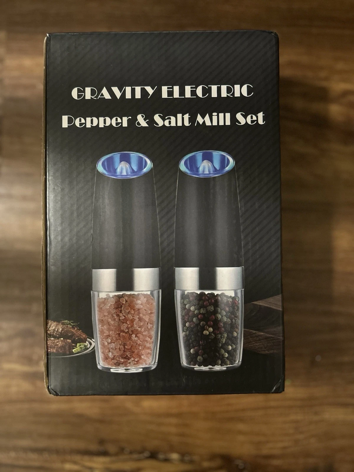 Electric Salt And Pepper Mill Set (NEW)