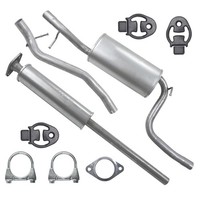Schaldampferset Auspuff FüR Ford Focus C-Max MK1 C-Max MK1 Focus MK2 1.6|1.4