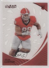 2023 Panini Chronicles Draft Picks Clear Vision Red 101/149 Jalen Carter #13 qf8