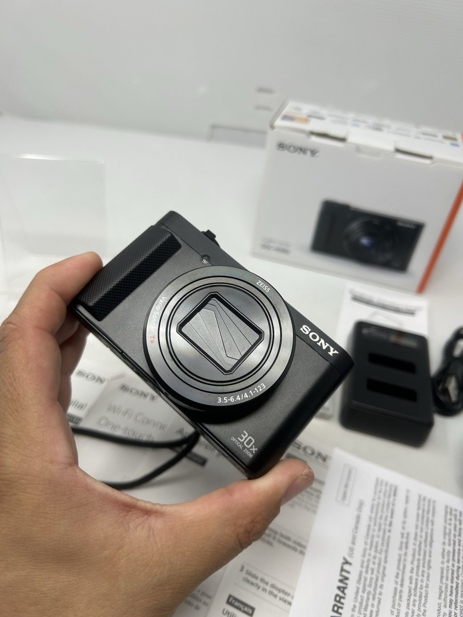 Sony Cyber-shot DSC-HX80 18.2 MP Digital Camera - Black for sale