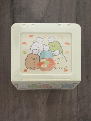 San-X Sumikko Gurashi Baking Kawaii Pastry Chef Time Slant-Hinged Lid Stackable