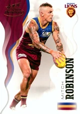 2021 BRISBANE LIONS AFL Card MITCH ROBINSON Optimum