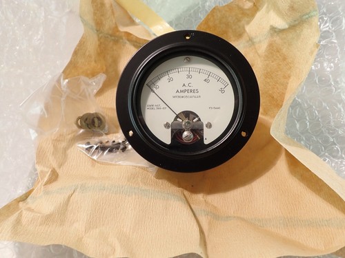 A&M Ammeter 50A AC Simpson Current Transformer 50:5 Ratio Ruggedized Mil-Spec - Picture 4 of 15