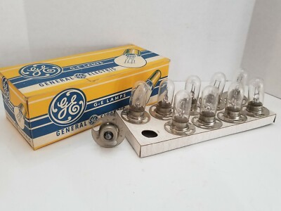 Carton Of 10 GE BRS Sound Reproducer Exciter Bulbs New Old Stock