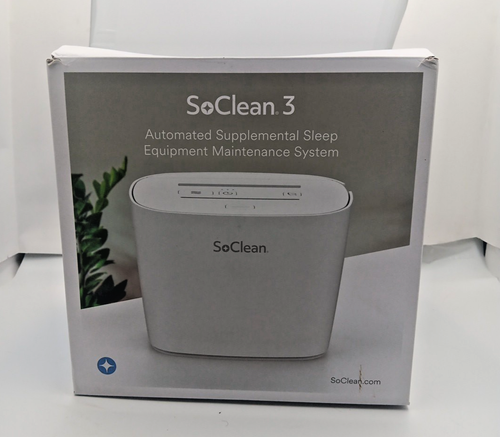 SoClean 3 CPAP/BiPAP Sanitizing Machine White SC1400 MACHINE ONLY