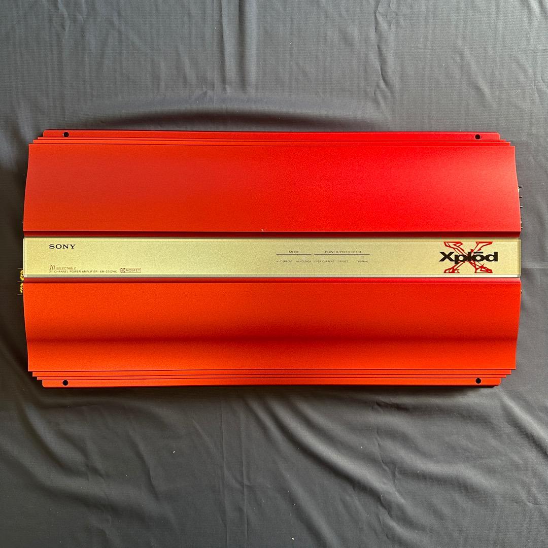 ソニー　XM-2252HX　アンプ450W (225W x2 ) ソニーXM-2252HXアンプ450W (225W x2 )
