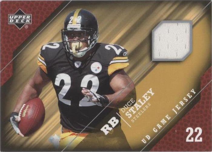 2005 Upper Deck Duce Staley #GJ-DS - 1 of 2