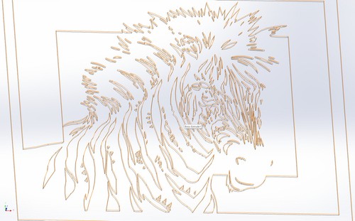 1 panel de archivos DXF CEBRA CNC corte láser plasma router siluetas animales 5330 - Imagen 2 de 5