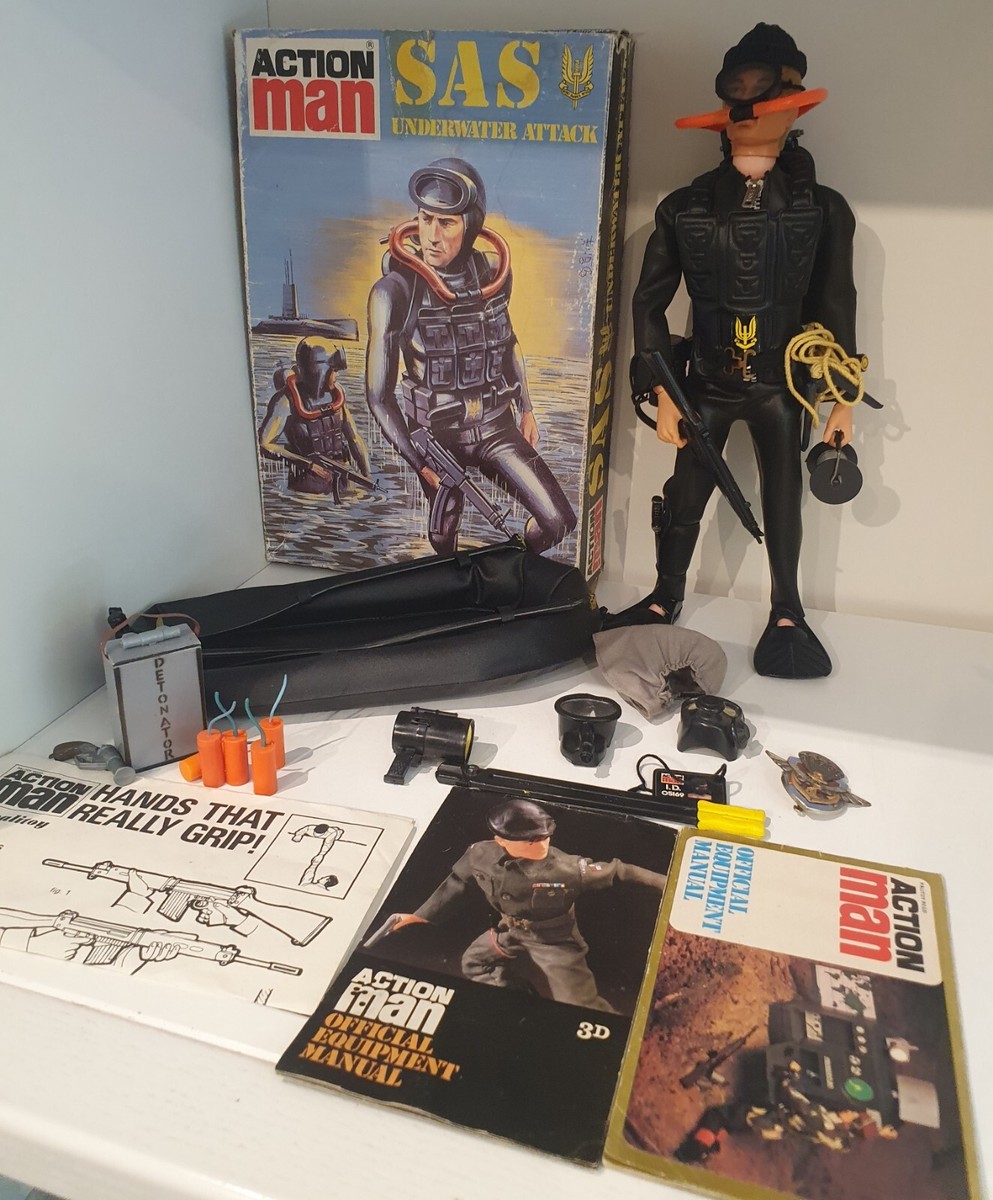 GI ジョー　3体　当時もの　トーキングアドベンチャー　1964年　希少 Gi Joe vintage 1964-73 Action Man SOTW Jungle Fighter Ultra
