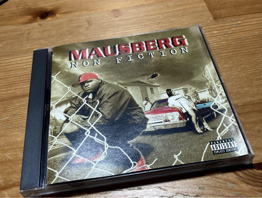 MAUSBERG - NON FICTION」 G-RAP MAUSBERG NON FICTION RAP CD
