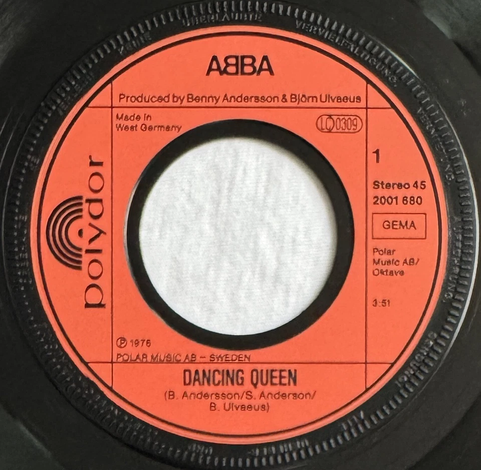 ABBA -Dancing Queen- Rare 1984 German Issue 7” In Picture Sleeve (Vinyl Record) - Image 2 of 4