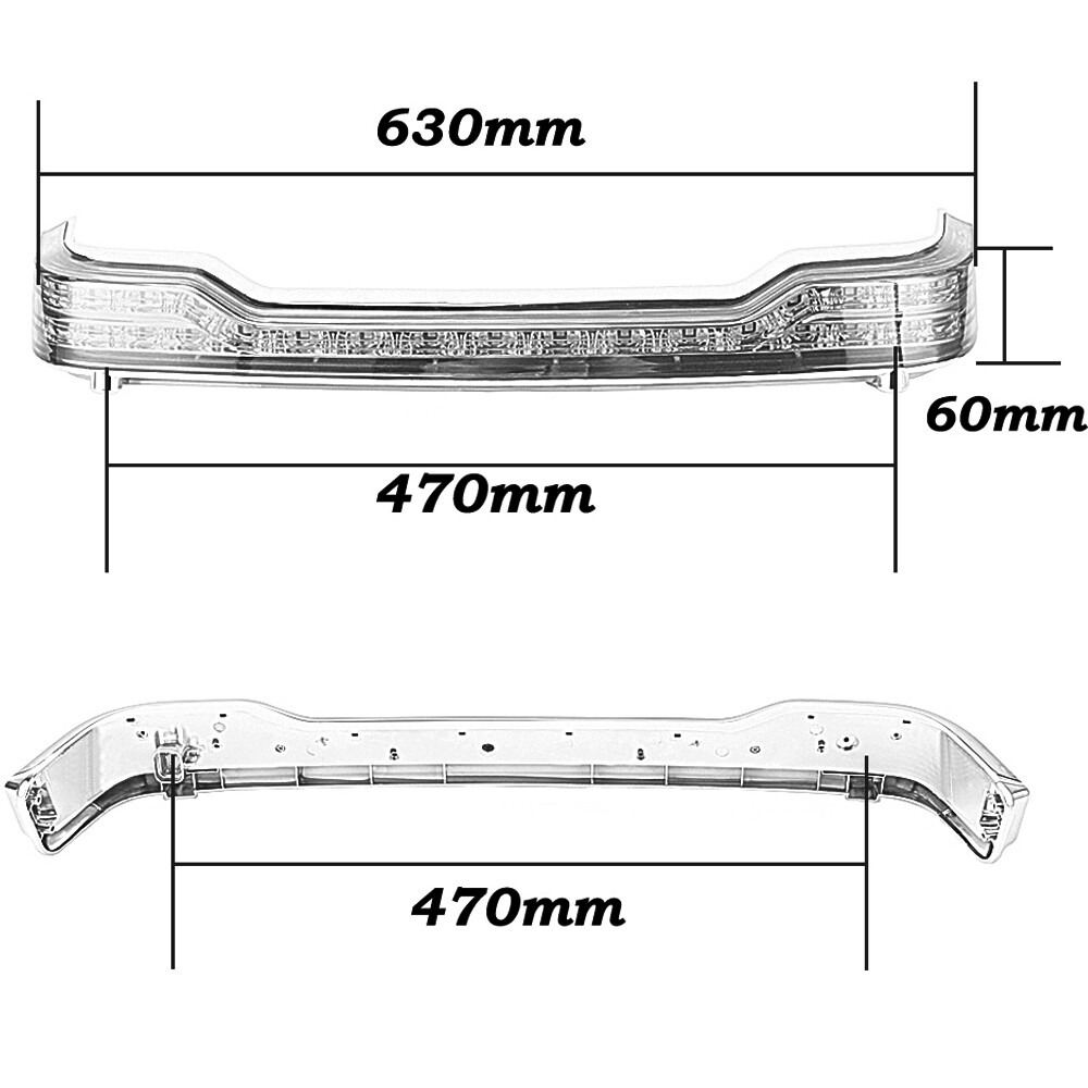 LED King TourPak Pack Brake / Turn /Tail Lamp Kit For Harley Touring