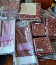 Huge Lot of Designer Collection Party Paper Beverage Napkins Tablecovers