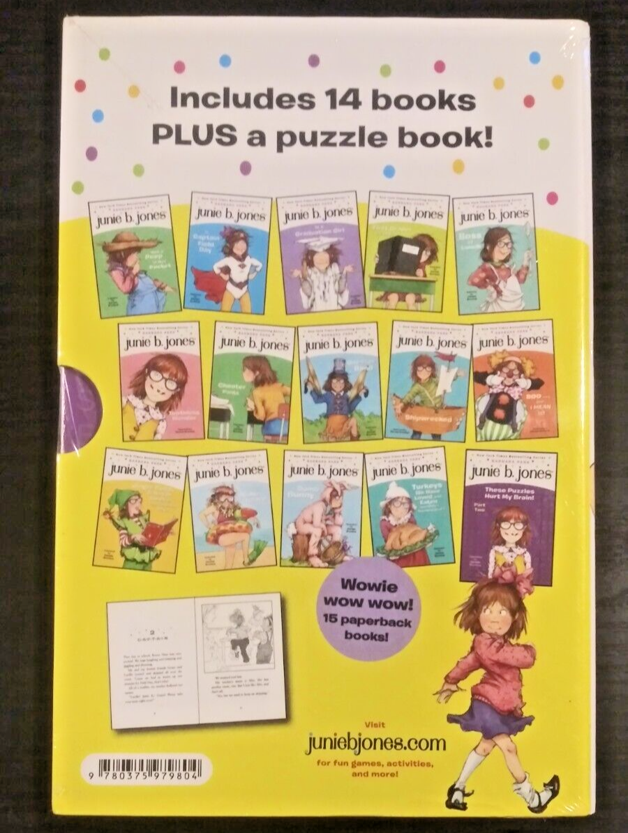 洋書 英語多読 Junie B. Jones 15巻セット Junie B. Jones Collection 2: Books 15-28 by Barbara Park