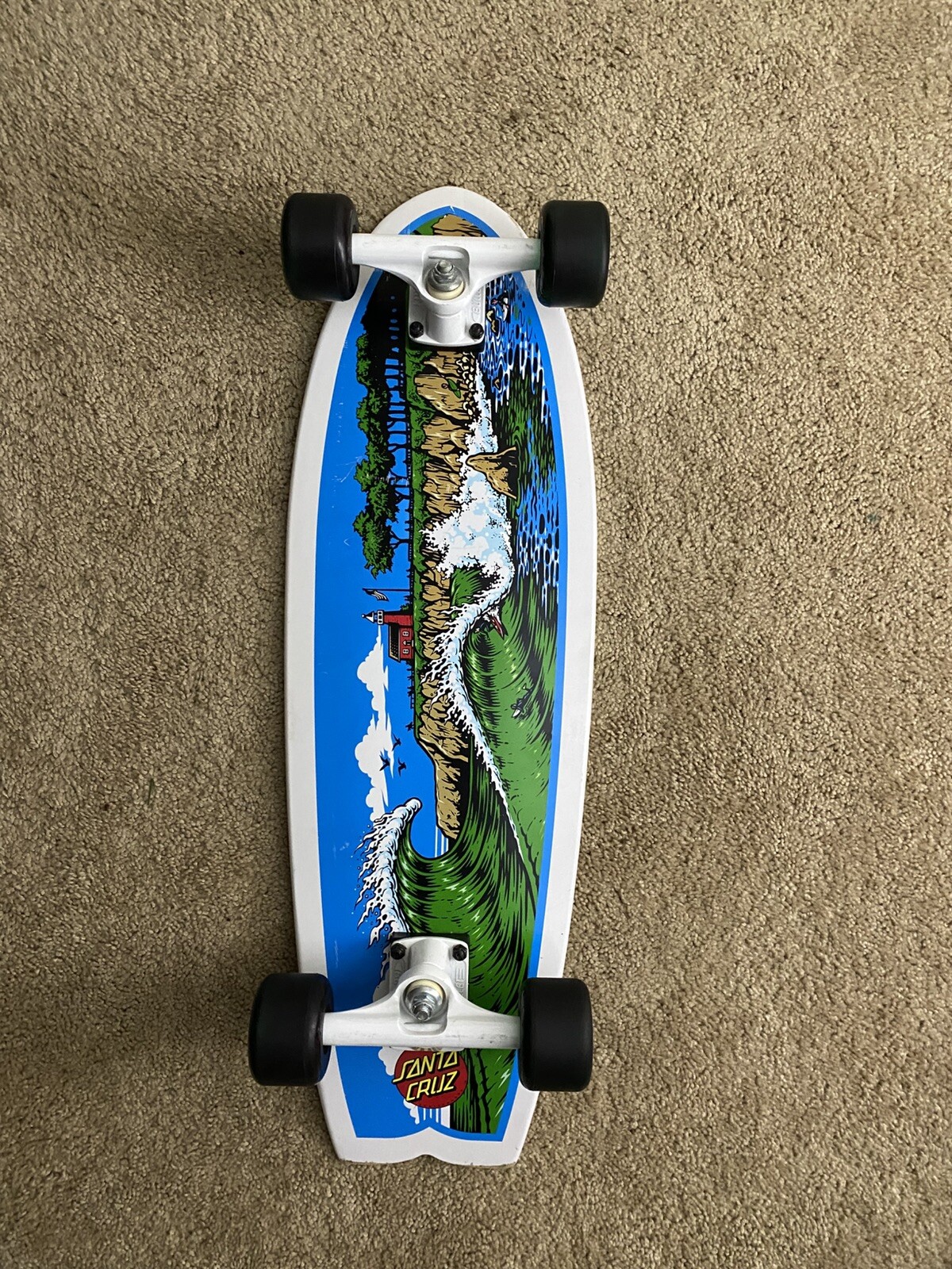 Santa Cruz Skateboards Santa Cruz Landshark Rasta Complete
