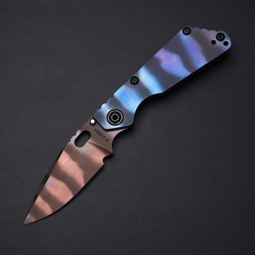 Strider Knives Performance SnG - HCS Titanium Handles / Ghost HCS MagnaCut Blade