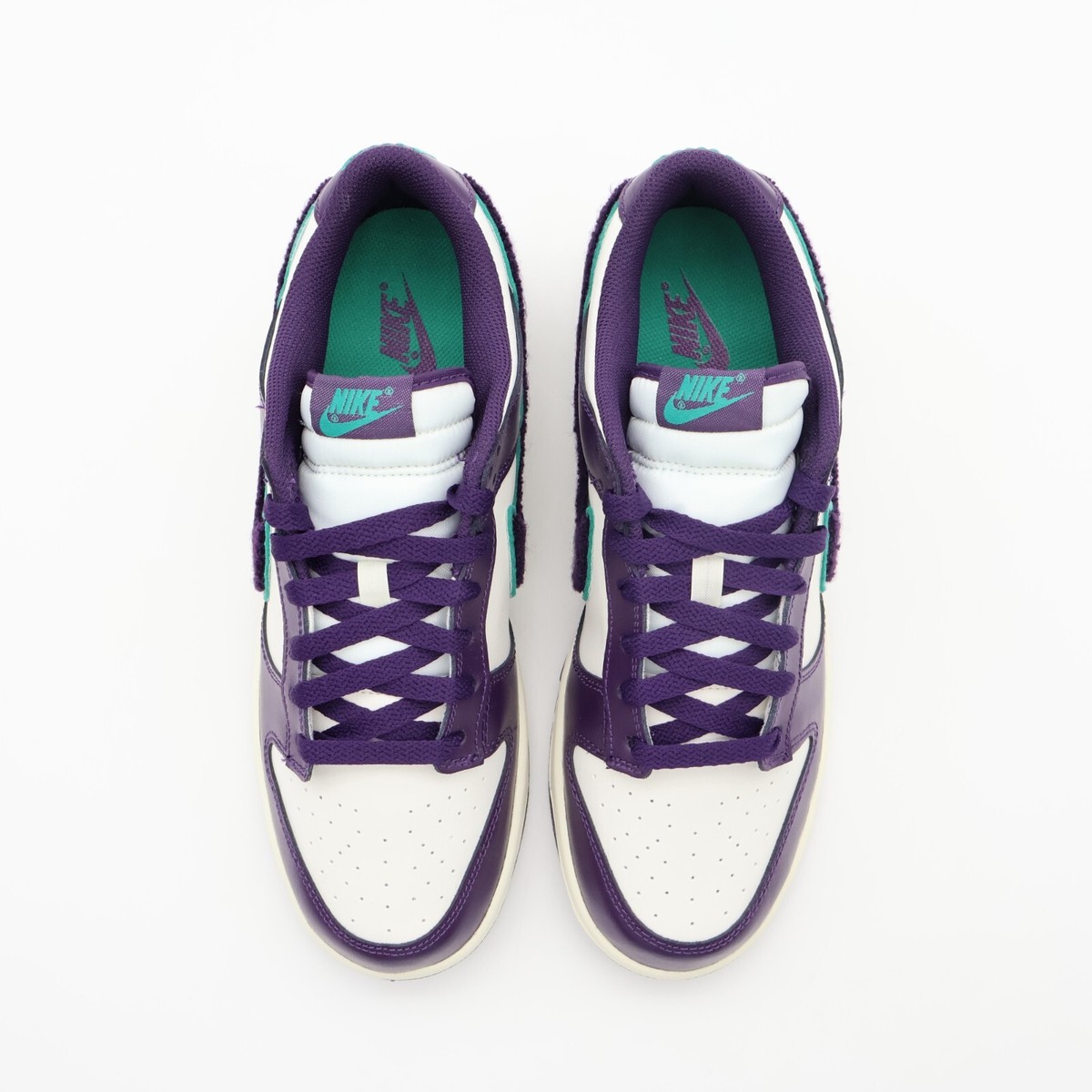 DQ7683-100 Nike Dunk Low Retro Chenille Swoosh Grand Purple (Men's