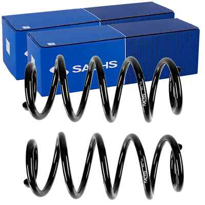 2X SACHS FAHRWERKSFEDERN SATZ VORNE PASSEND FÜR AUDI A4 A6 A7 LINKS+RECHTS |