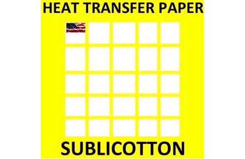 Papel Transfer SUBLICOTTON Para Sublimar Algodón 35 Hojas Tamaño Carta 8.5”x11” - Imagen 8 de 22