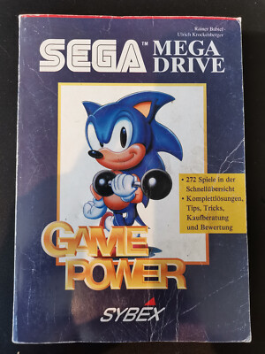 Buch - Sega Mega Drive - Game Power - Sybex - 272 Spiele Schnellübersicht