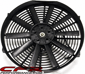 14" HIGH PERFORMANCE ELECTRIC RADIATOR FAN-FLAT BLADE - Picture 1 of 1