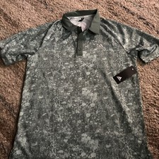 NWT Adidas Ultimate 365 Petal Print Golf Polo Shirt Men  s Size S 65 New