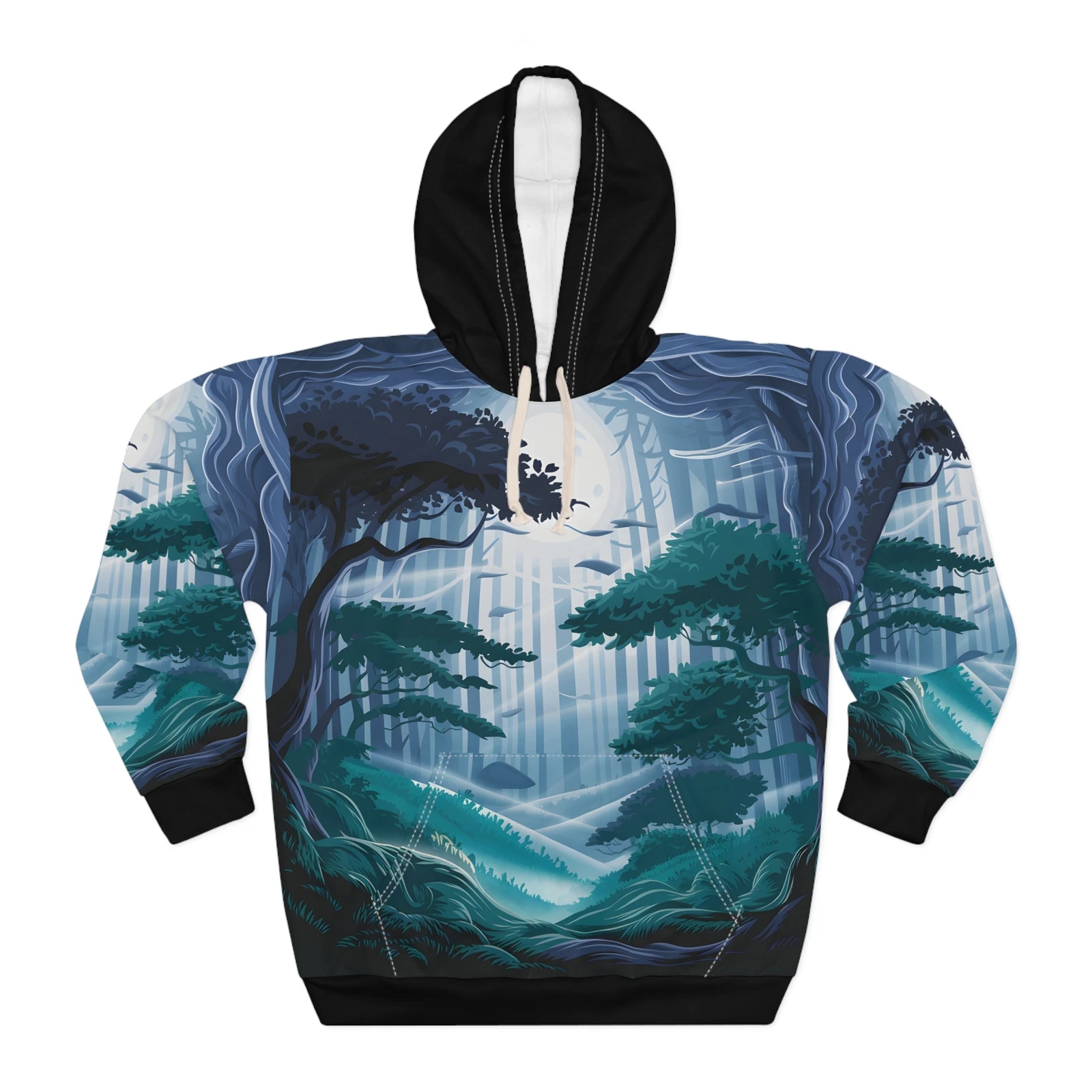 Nocturnal Forest All Over Print Hoodie Sweatshirt Cozy Outdoor Apparel Travel
Opens in a new window