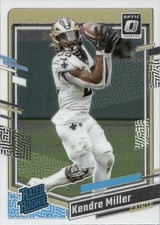 Kendre Miller - Rated Rookie - 2023 Donruss Optic #284