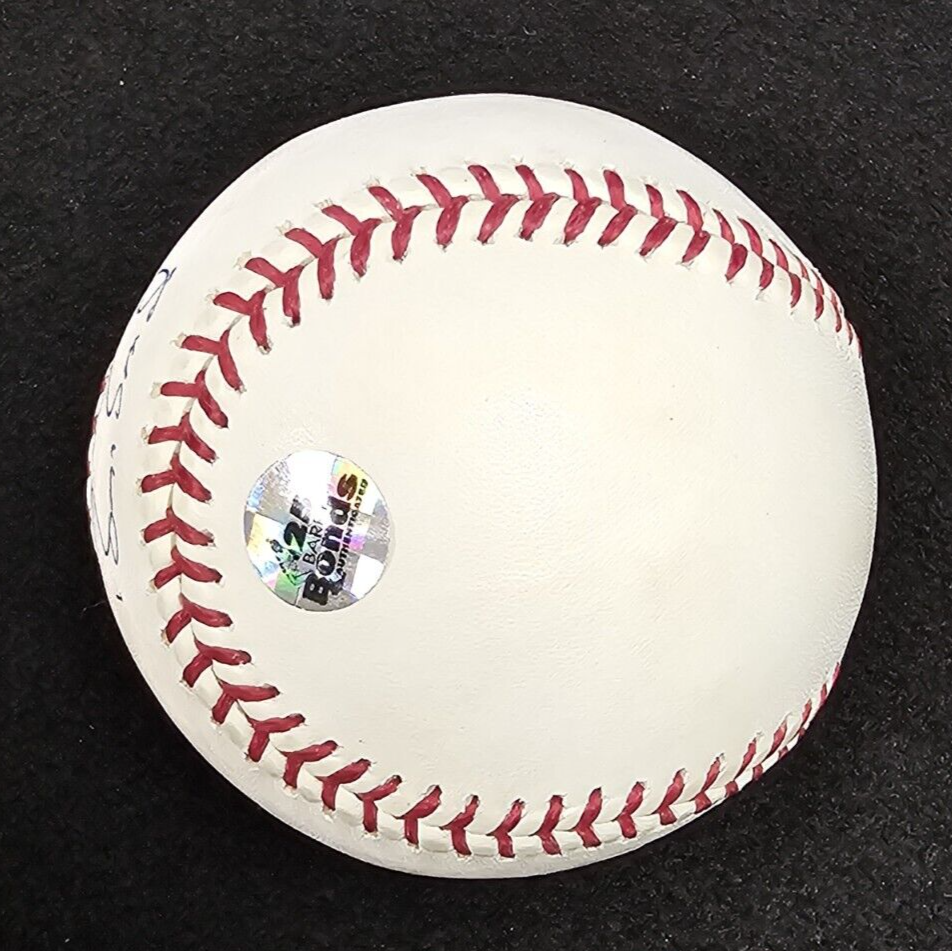 Rare BARRY BONDS Signed Official MLB Baseball-PITTSBURGH PIRATES