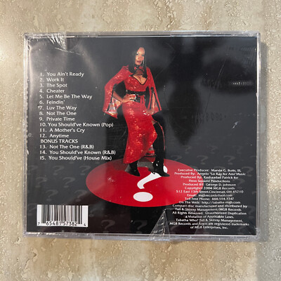CD Tabatha Who? Tabatha You Ain't Ready Work It The Spot ©2004 MGB