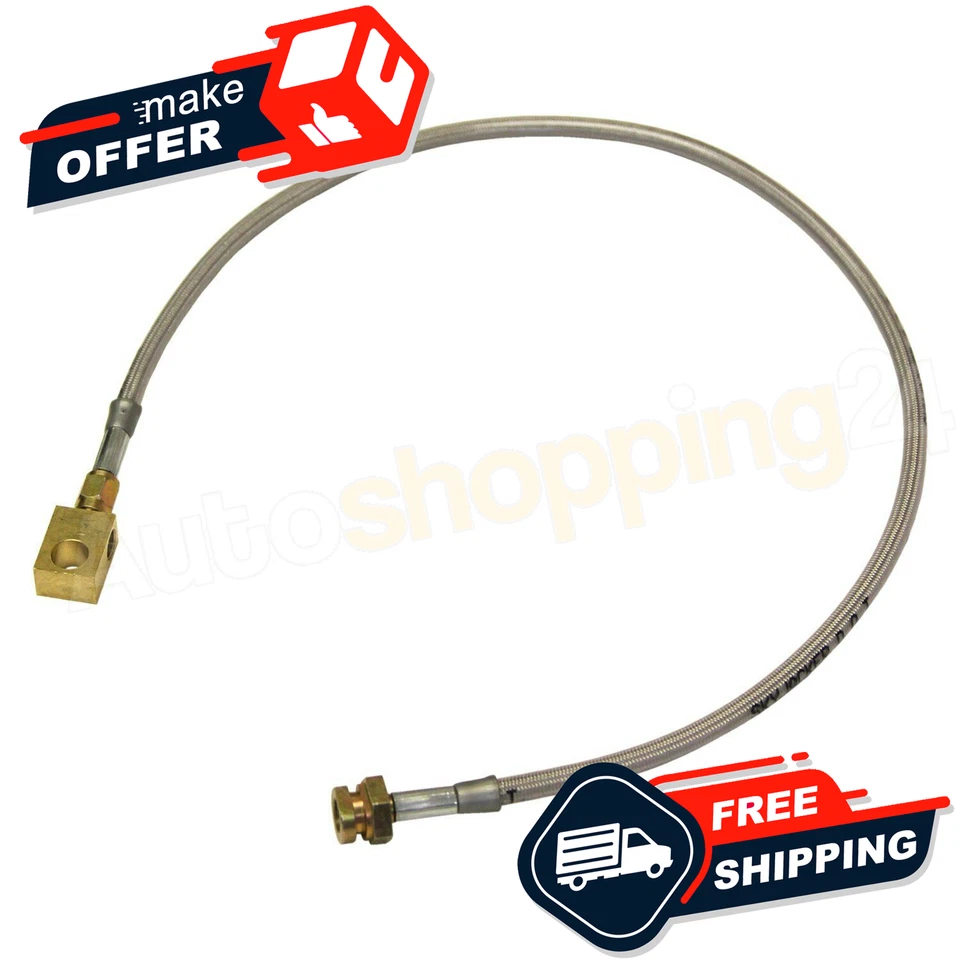 Línea de freno trasero Skyjacker RBL60 de acero inoxidable para Dodge Ram 1500 1994-2001 Foto 2 de 3