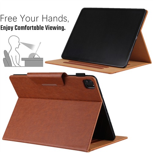 For iPad Mini/Air/Pro 9.7'' 11 12.9 13'' 2024 Magnetic Flip Wallet Leather Case - Picture 35 of 109
