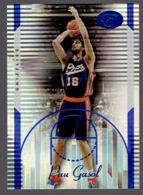 2006-07 Bowman Elevation Pau Gasol Blue Parallel Basketball Card 275/399