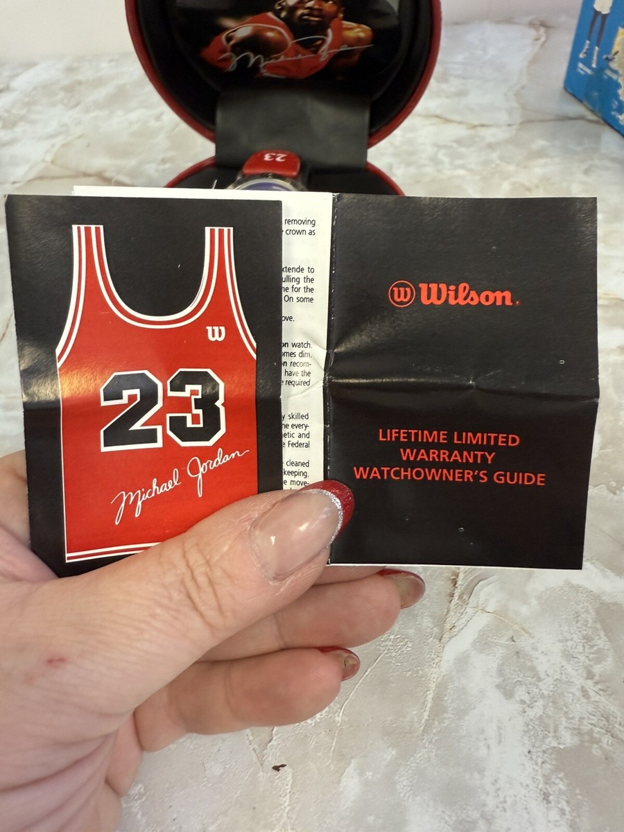 Michael Jordan Watch by Avon 1997 in Original Basketball Case