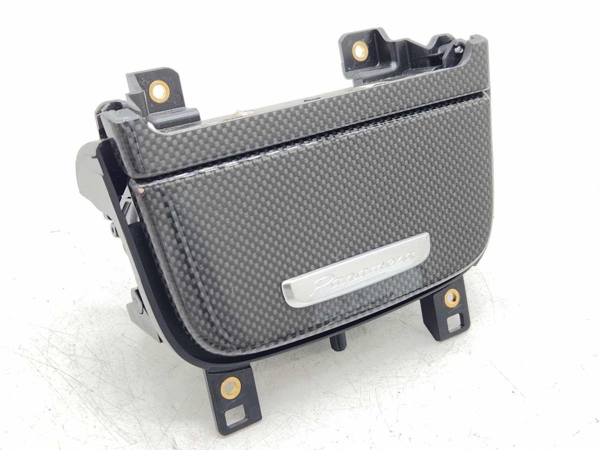 2018 PORSCHE PANAMERA 971 G2 TURBO CENTER CONSOLE ASHTRAY CARBON