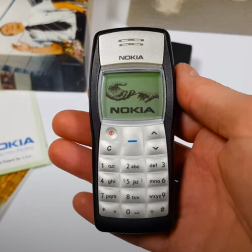 Téléphone portable original Nokia 1100 débloqué jeu classique GSM bon marché vieux téléphone portable - Photo 1 sur 7