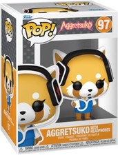 Merchandising Aggretsuko: Funko Pop! - Aggretsuko With Headphones (Vinyl Figure 