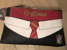 HARRY POTTER gryffindor COSMETIC & LARGE TOILETRY/ WASH BAG 2 PIECE SET