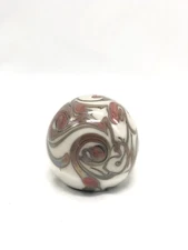 Rare 1979 Signed John Byron Art Glass Paperweight